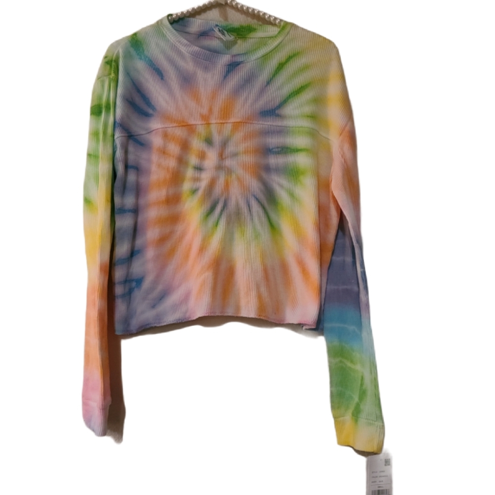 Dreamsicle Casual Pullover top with multicolor